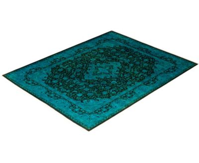 Adorn Hand Woven Rugs Fine Vibrance M1436 Rug Collection In Blue