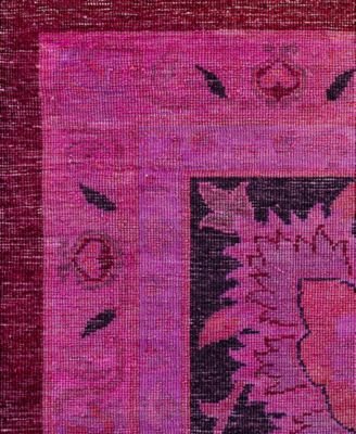Adorn Hand Woven Rugs Fine Vibrance M1369 Rug Collection In Pink