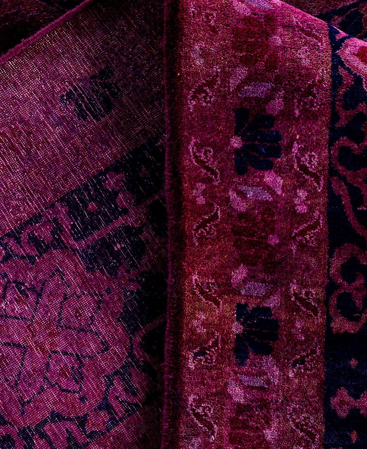 Adorn Hand Woven Rugs Fine Vibrance M1426 8'10"x12'3" Area Rug In Pink
