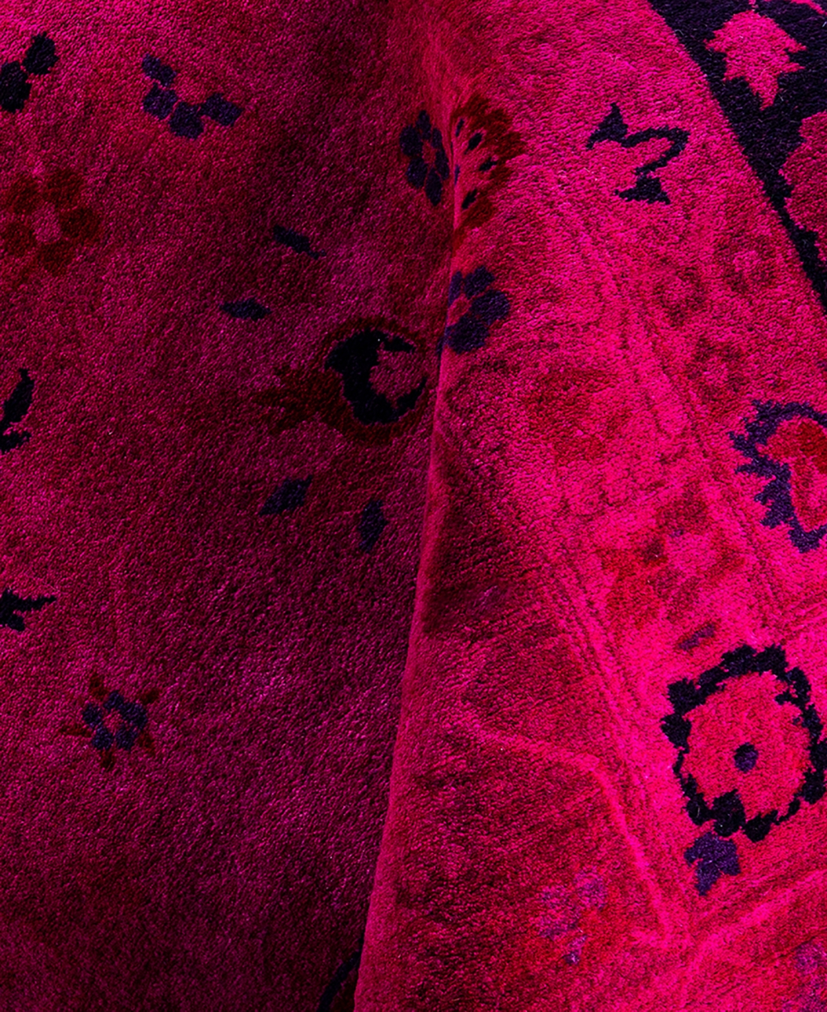 Adorn Hand Woven Rugs Fine Vibrance M1422 9'1"x11'10" Area Rug In Pink