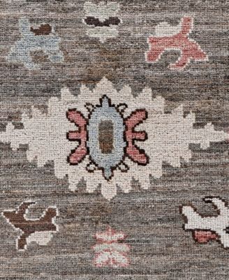 Colorful Oushak M0103-46 8'x9'8" Area Rug