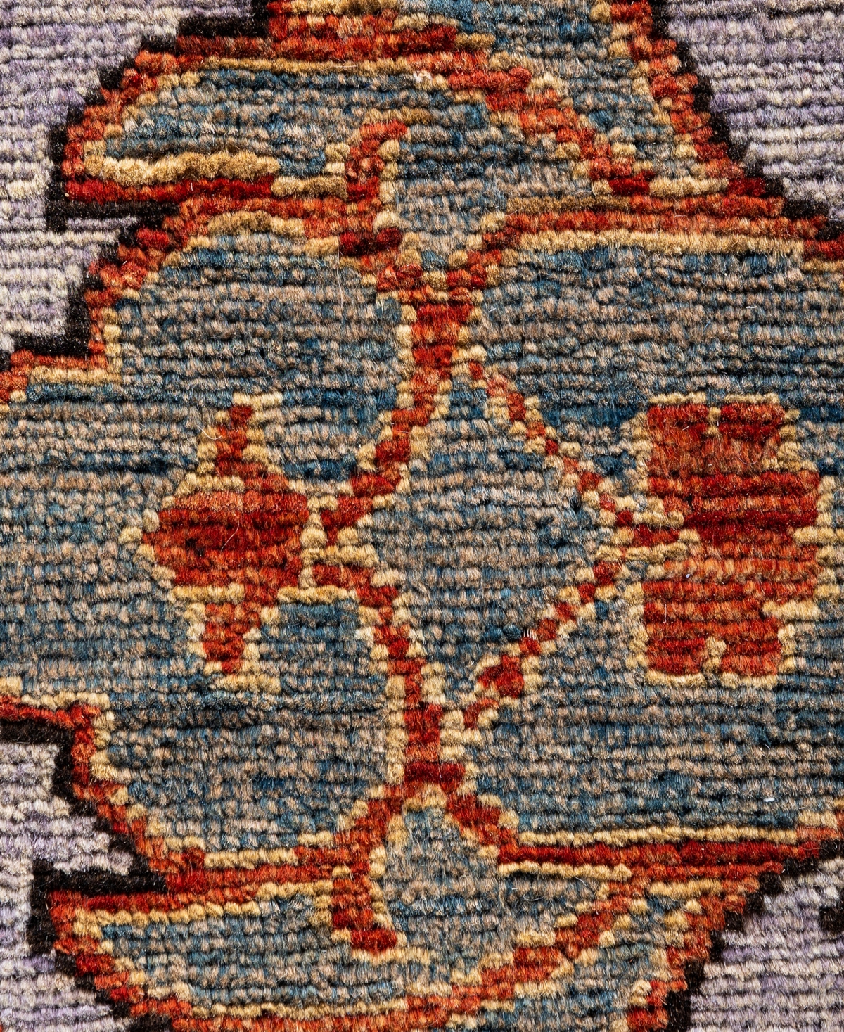 Adorn Hand Woven Rugs Serapi M0103-108 9'1"x11'9" Area Rug In Purple