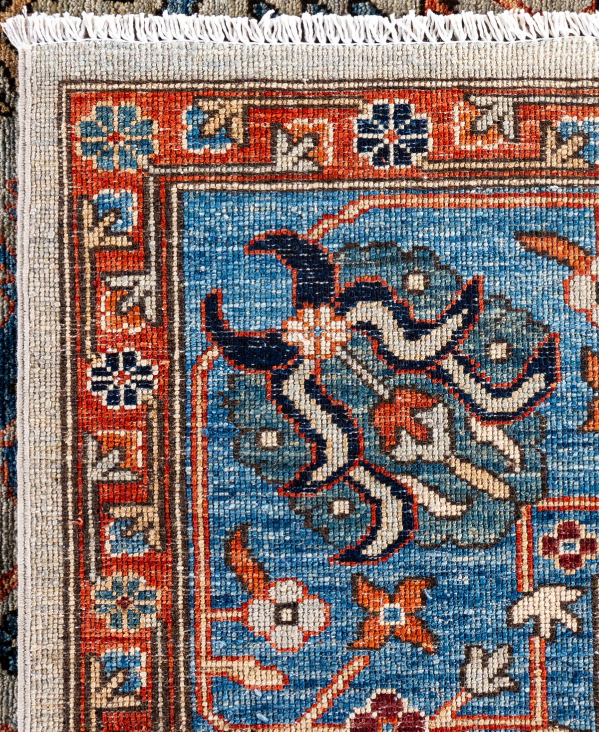 Adorn Hand Woven Rugs Serapi M0103- 9'2"x11'10" Area Rug