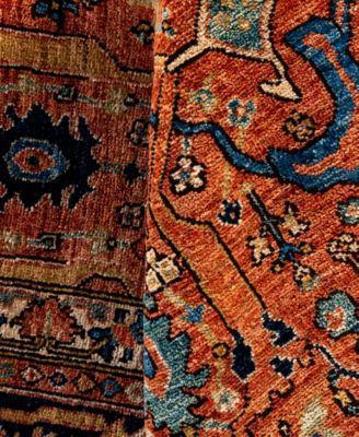 Adorn Hand Woven Rugs Serapi M0103 119 Rug Collection In Red
