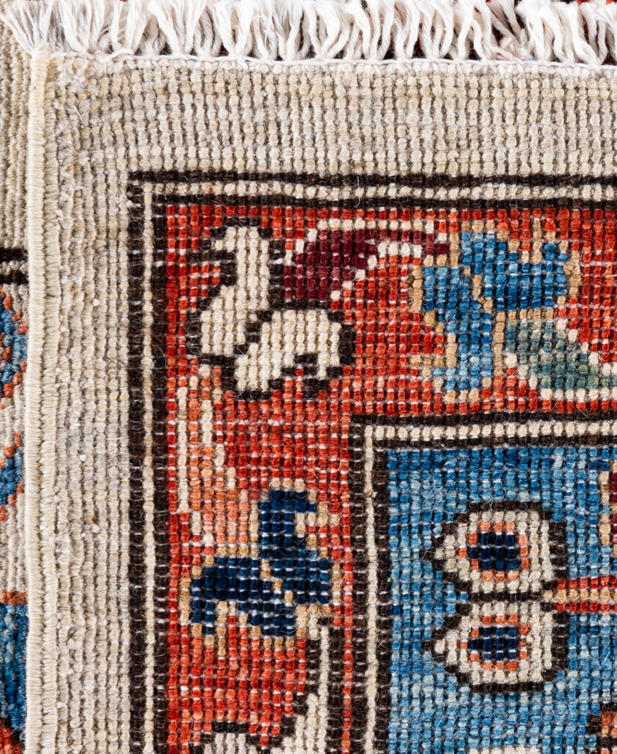 Adorn Hand Woven Rugs Serapi M0103-121 9'1"x11'9" Area Rug In Gray