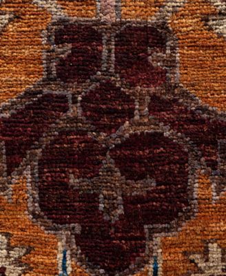Adorn Hand Woven Rugs Serapi M0103 138 Rug Collection In Brown
