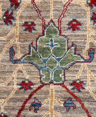 Adorn Hand Woven Rugs Serapi M0103 148 Rug Collection In Brown