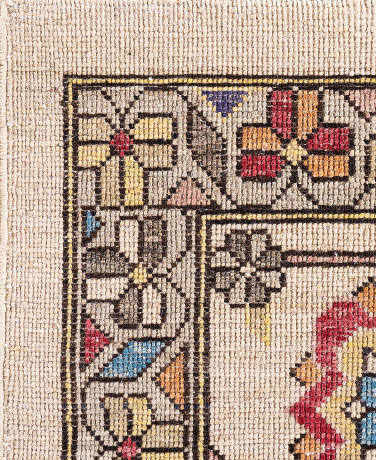 Adorn Hand Woven Rugs Serapi M0103-156 9'1"x11'11" Area Rug In White