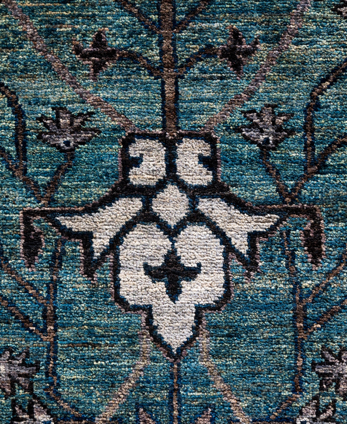 Adorn Hand Woven Rugs Serapi M0103-163 9'x12' Area Rug In Green