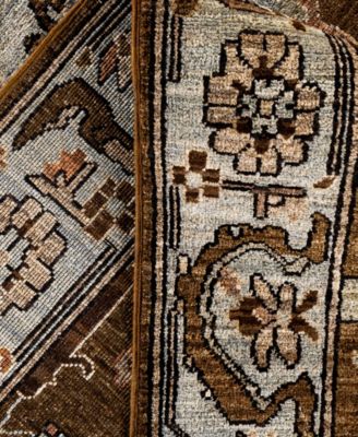Adorn Hand Woven Rugs Serapi M0103 196 Rug Collection In Brown