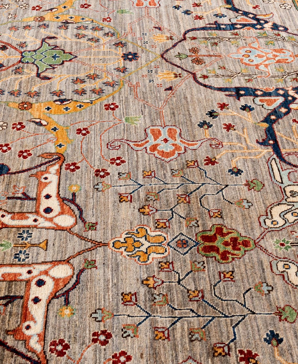 Adorn Hand Woven Rugs Serapi M0103-208 8'1"x9'9" Area Rug In Brown