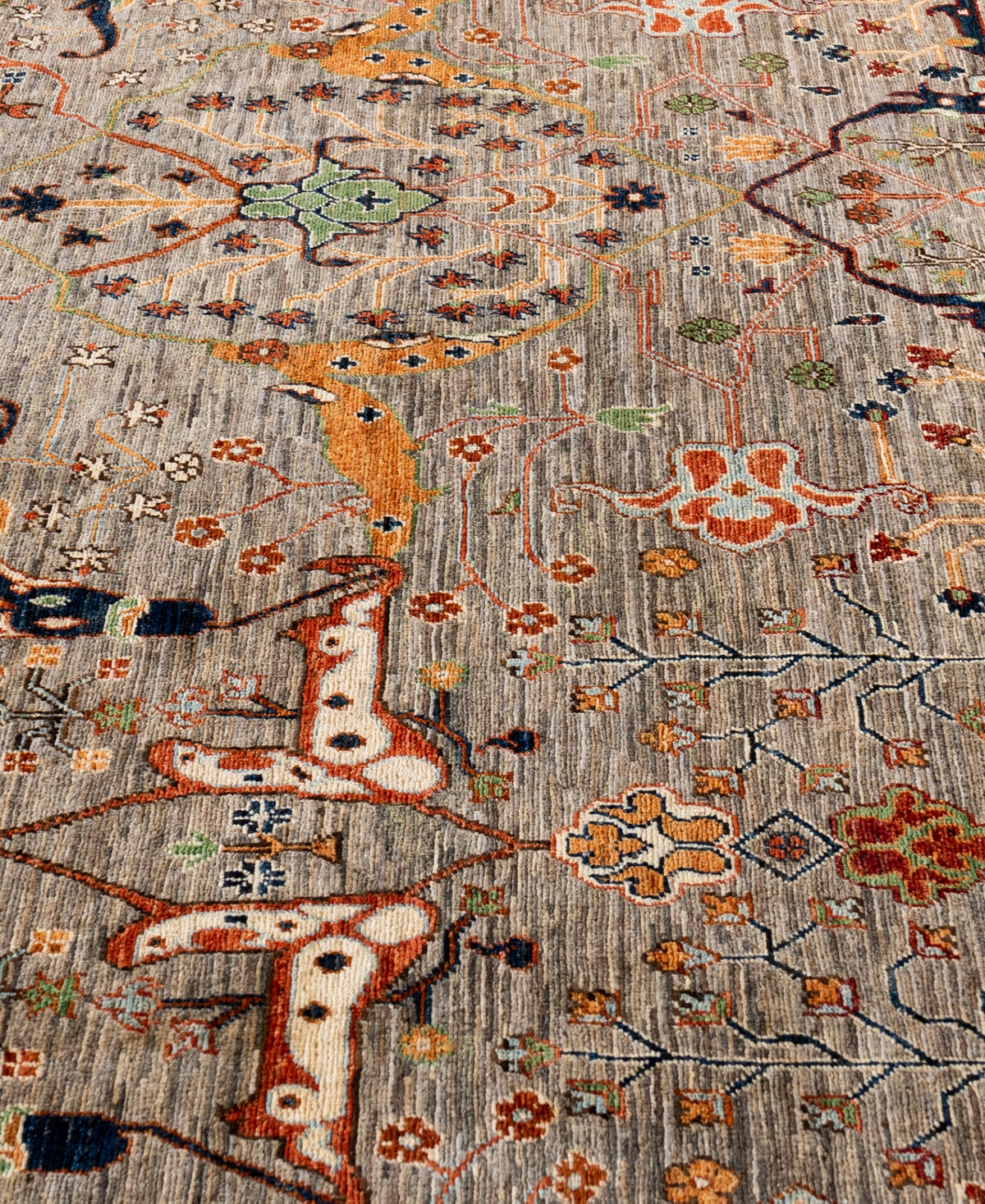 Adorn Hand Woven Rugs Serapi M0103-223 8'3"x9'9" Area Rug In Brown