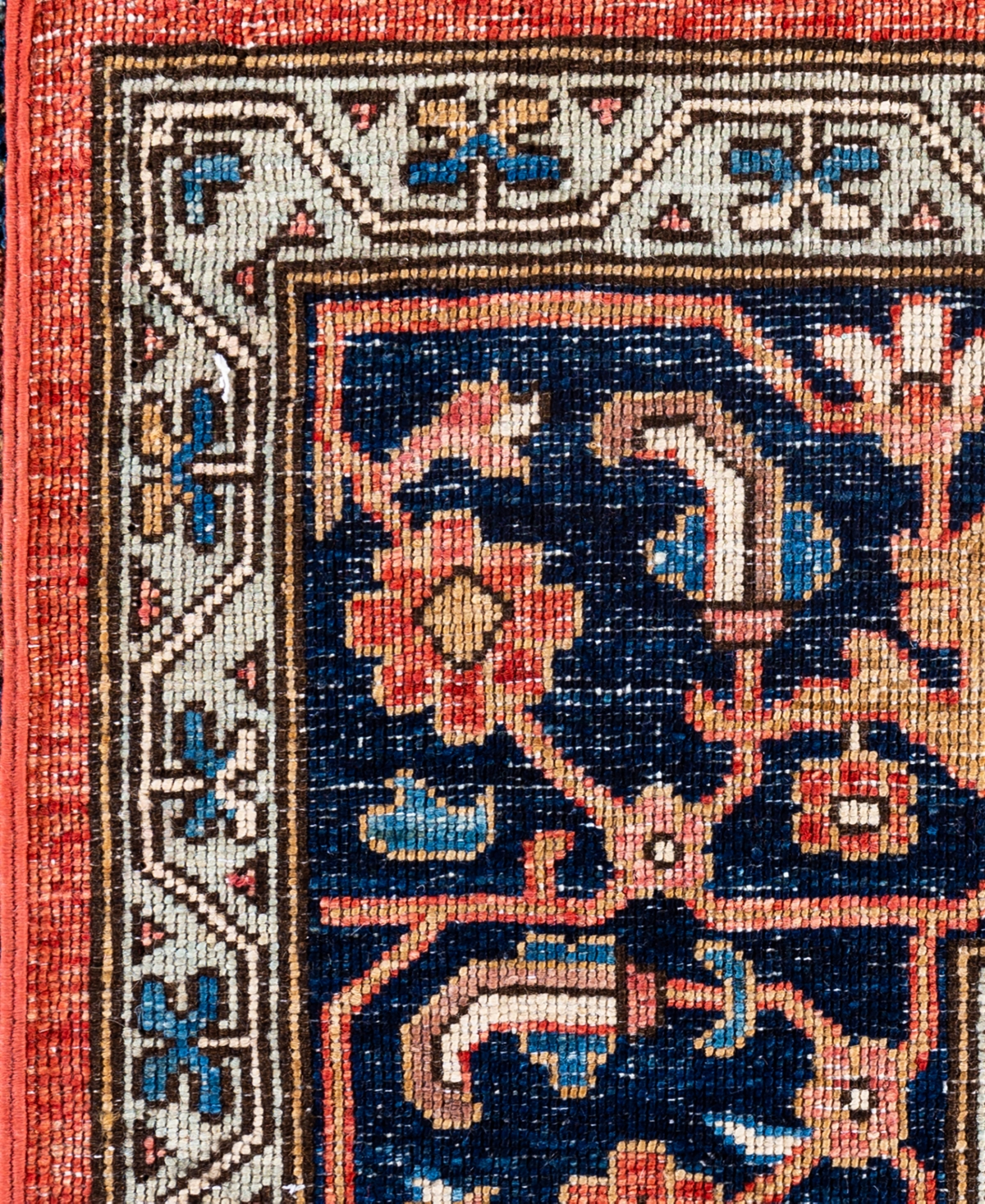 Adorn Hand Woven Rugs Serapi M0103-235 8'3"x10'2" Area Rug In Red