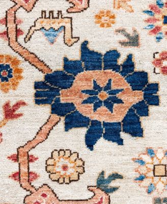 Adorn Hand Woven Rugs Serapi M0103 247 Rug Collection In White