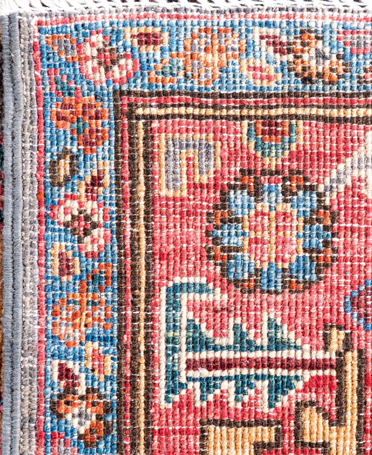 Adorn Hand Woven Rugs Serapi M0103-295 4'2"x5'11" Area Rug In Gray
