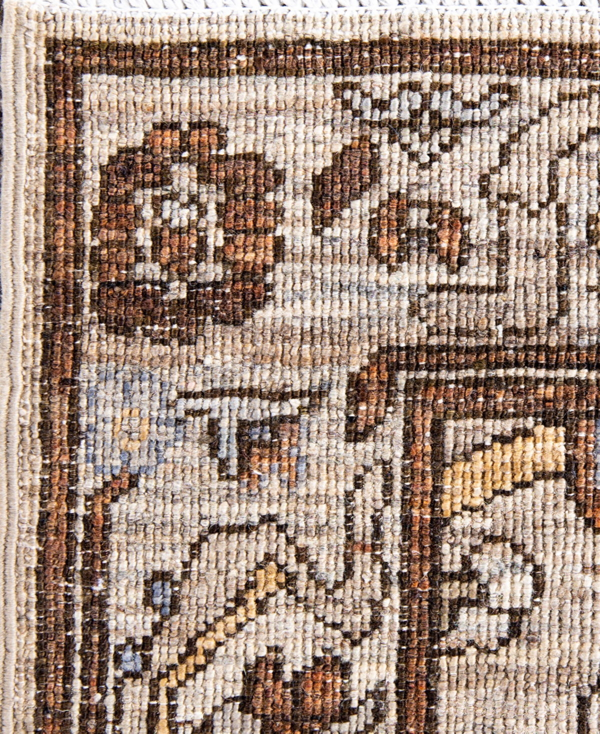 Adorn Hand Woven Rugs Serapi M0103-330 4'x5'11" Area Rug In Brown