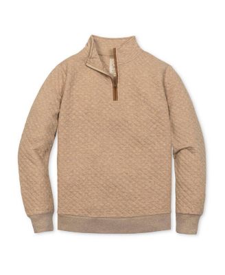 Men's Quilted Half Zip Pullover