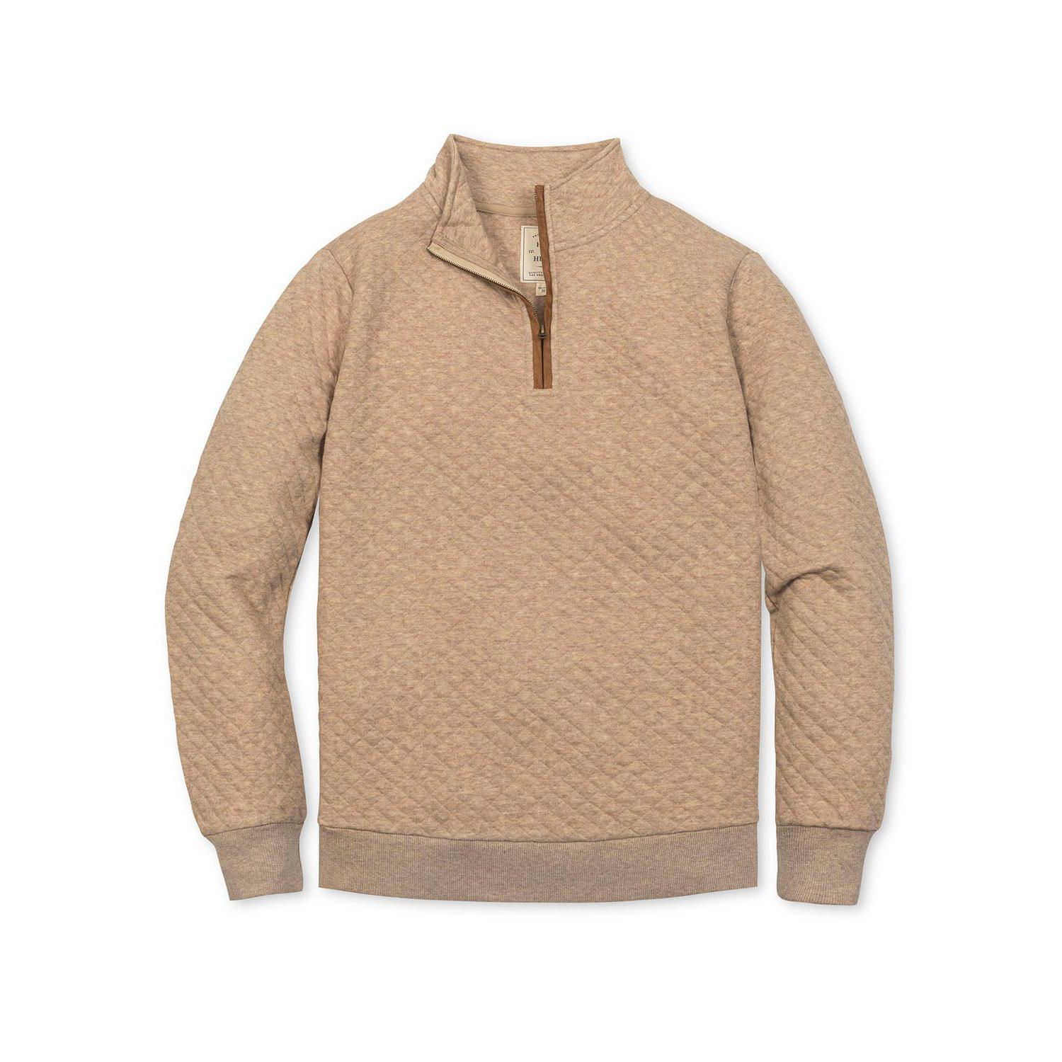 Men's Hope and Henry Quilted Half Zip Pullover