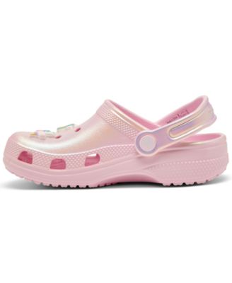 Little Girls Unicorn Classic Clogs from Finish Line