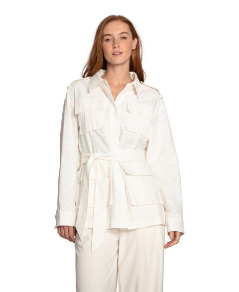 Женские куртки Belle & Bloom Women's Still Storm Belted Safari Jacket