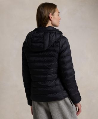 Women's Water-Resistant Packable Hooded Jacket