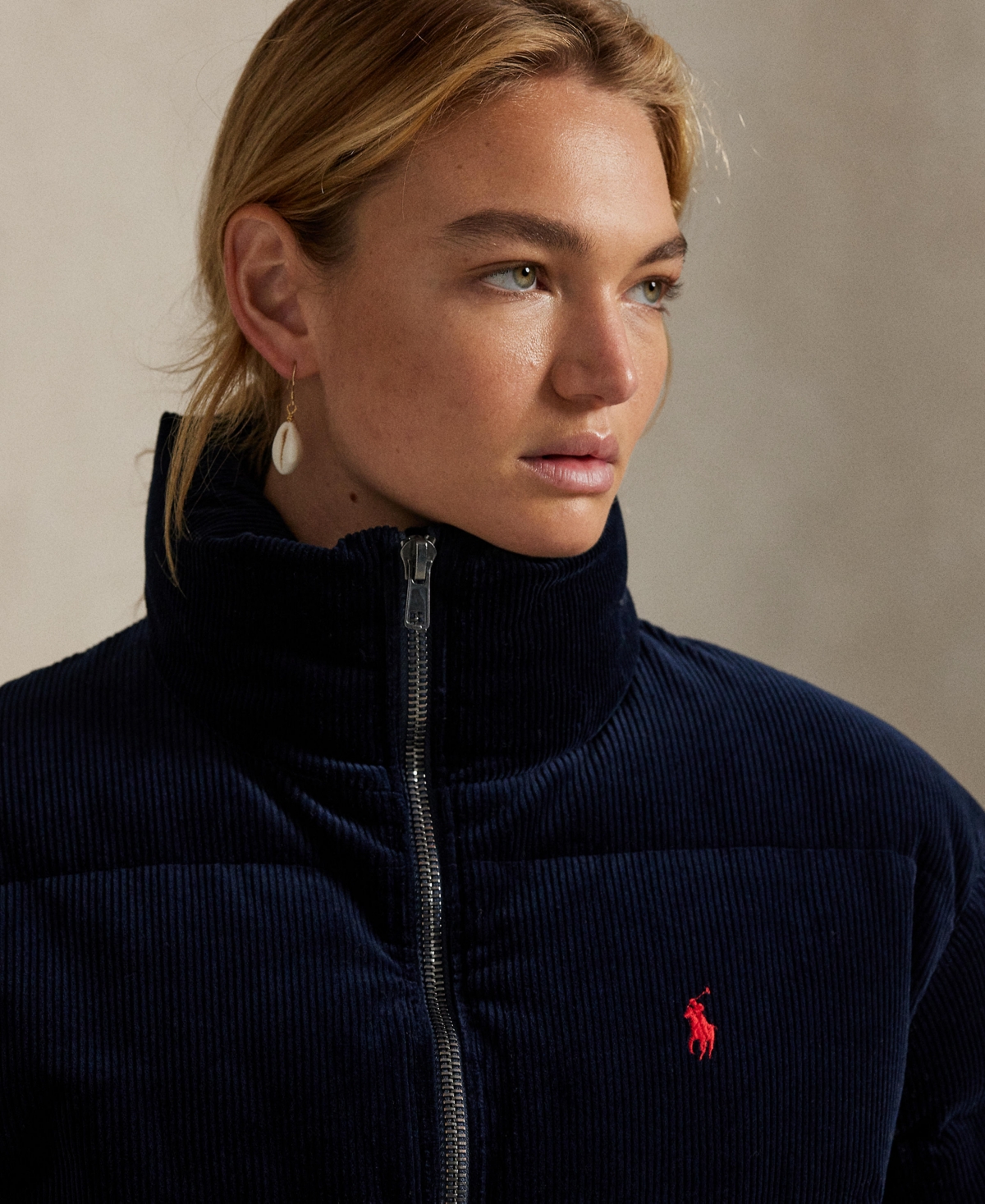 Polo Ralph Lauren Women's Relaxed Fit Quilted Jacket In Blue