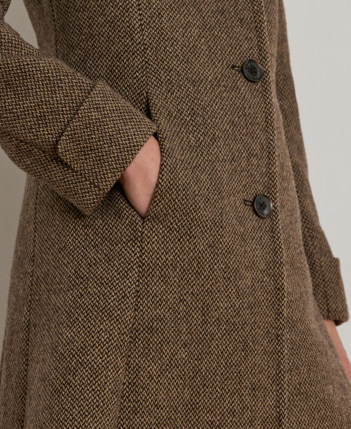 Lauren Ralph Lauren Women's Faux-Fur-Collar Coat