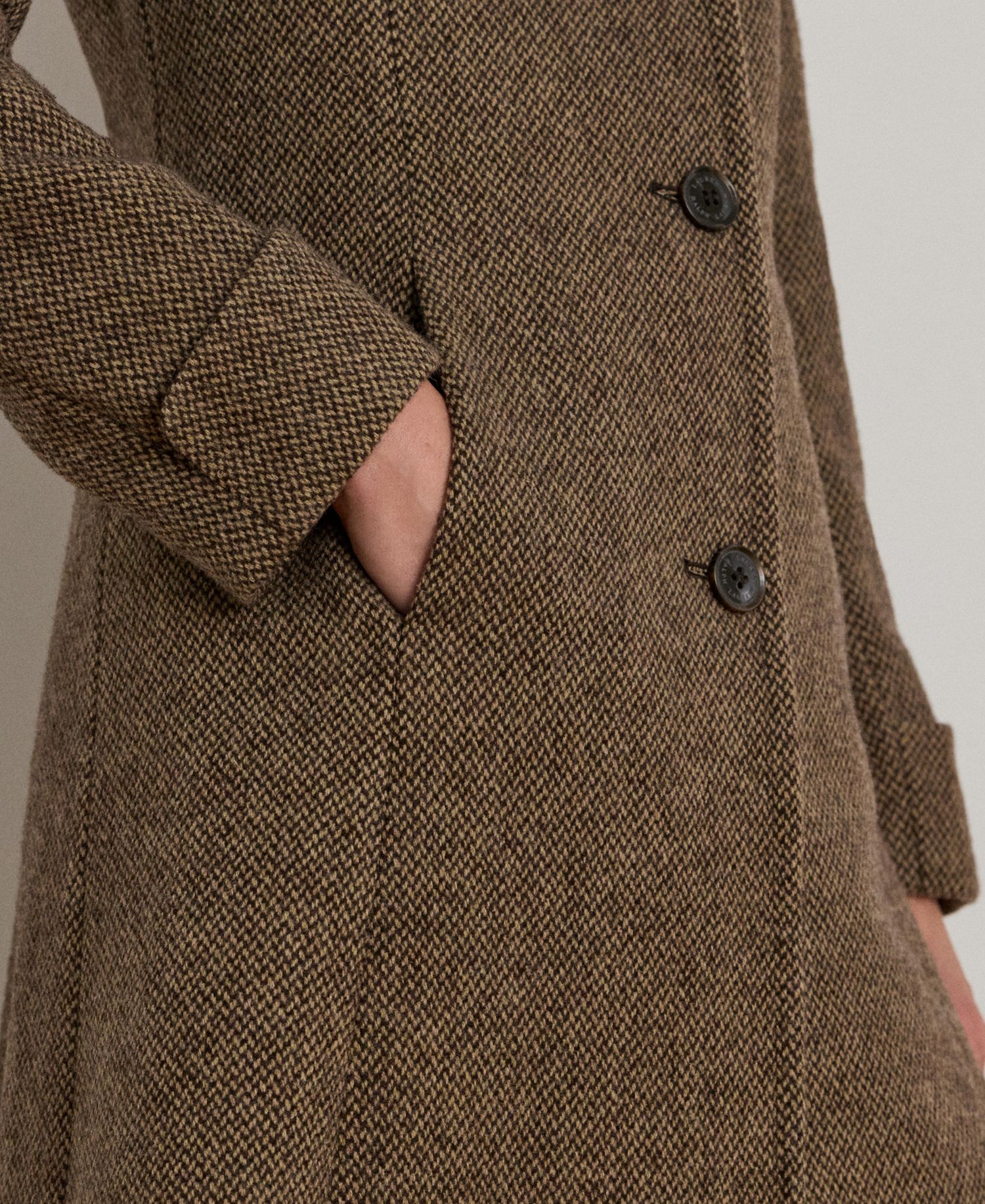Women's Faux-Fur-Collar Coat