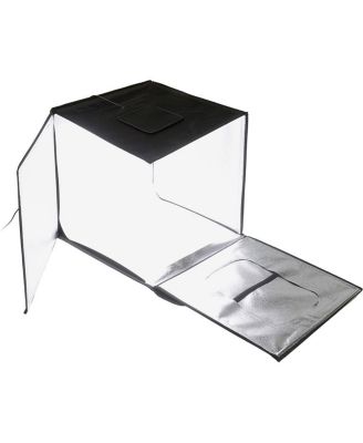 Pro 16x16" LED Studio-in-a-Box for Table Top Photography, Includes Folding Light Tent, Integrated LED Lights and 3 Backdrops