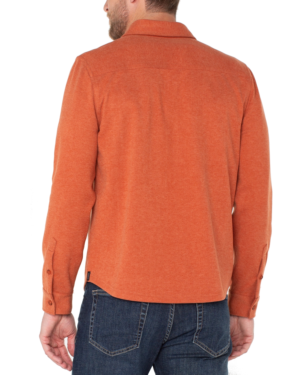 Liverpool Los Angeles Men's Knit Long-Sleeve Shirt