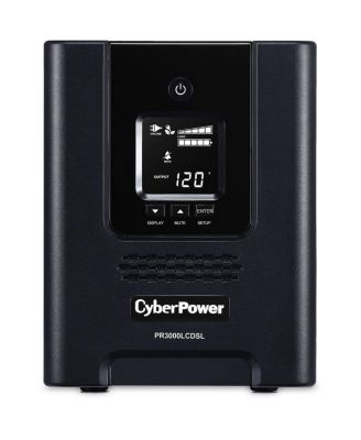 PR3000LCDSL 3000 VA/2700W Smart App Sinewave Mini-Tower UPS, 6x NEMA 5-20R, 1x NEMA L5-30R
