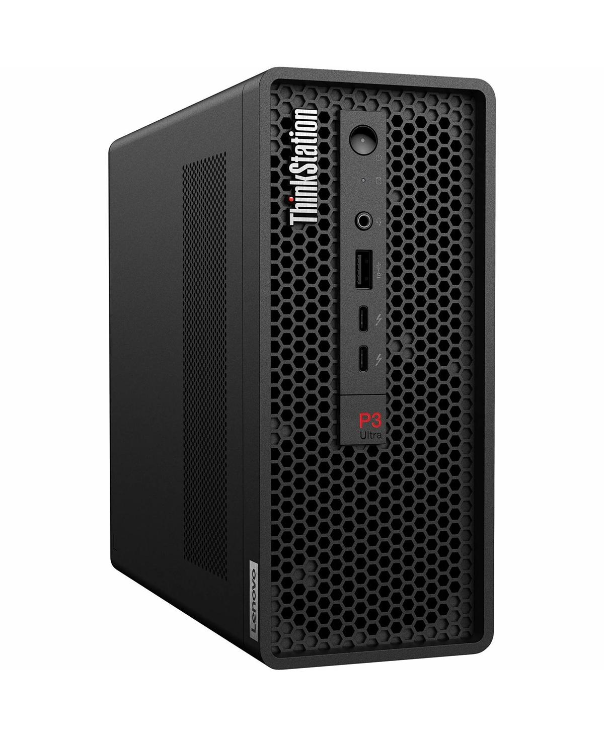 Lenovo ThinkStation P3 Ultra Small Form Factor Workstation, Intel Core i5-13600K 3.5GHz, 64GB Ram, 2TB Ssd, Windows 11 Pro, Black