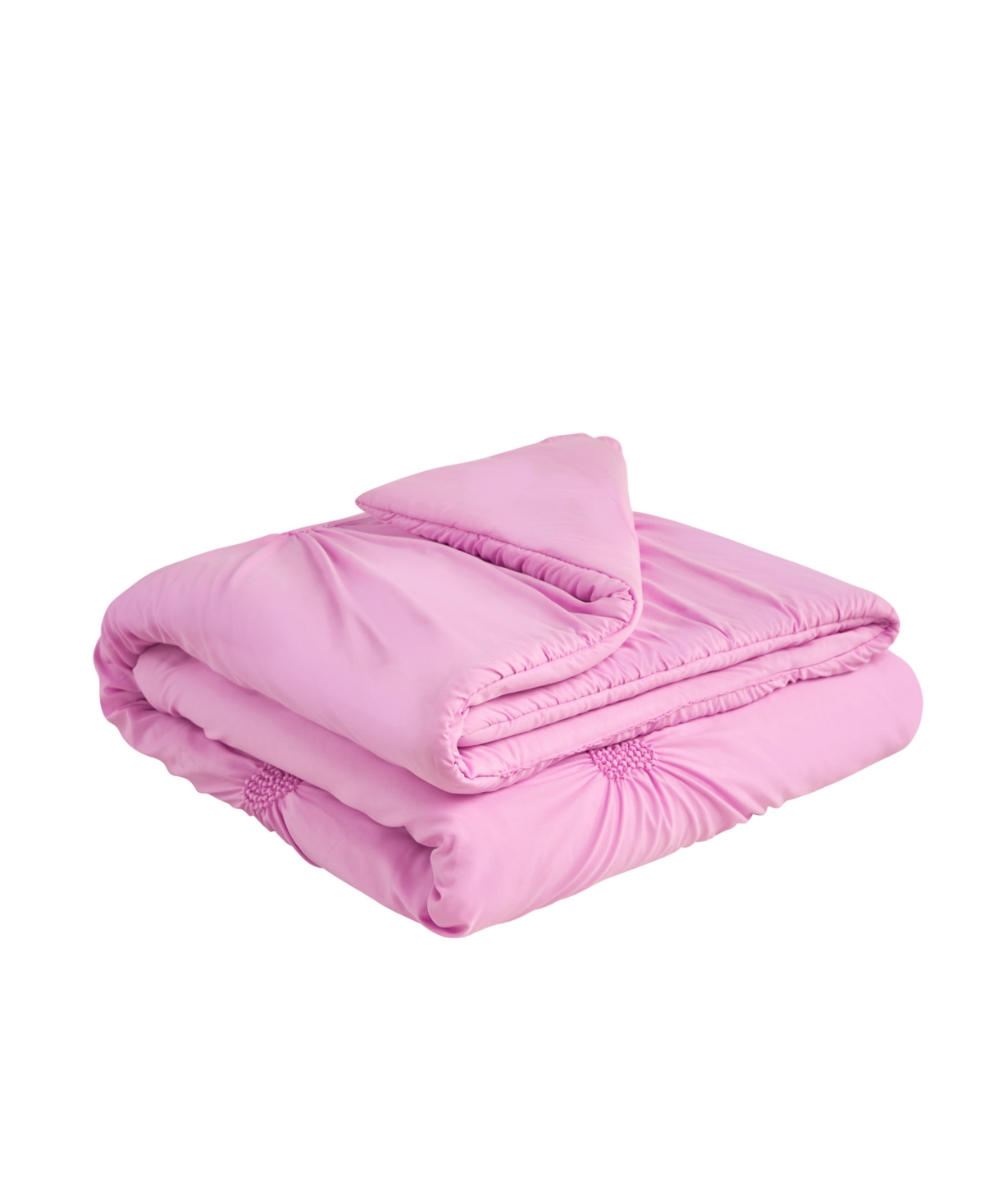 Juicy Couture Amora Gathered Heart 3-pc. Comforter Set, Full/queen In Pink