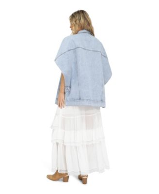 Women's California Soul Oversized Denim Vest