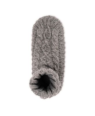 Men's Cable Boot Slipper