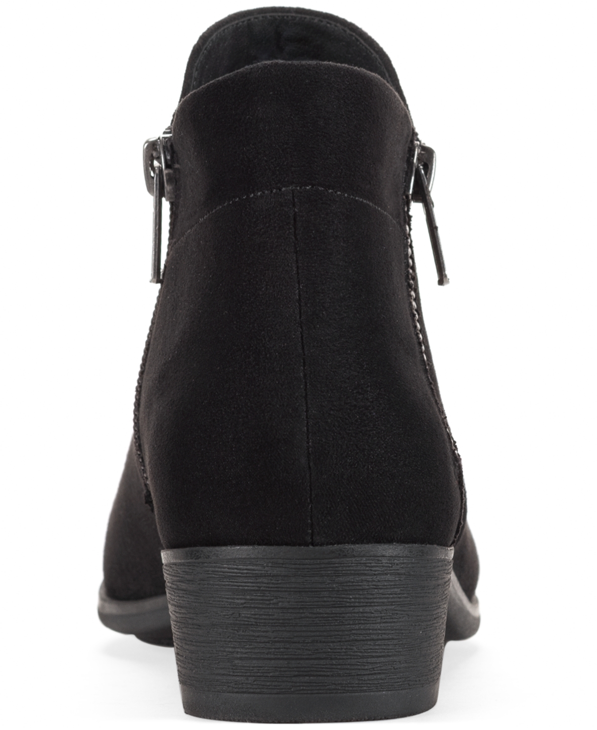 Style & Co Women's Ameliaa Block Heel Booties, Macy's Exclusive In Black
