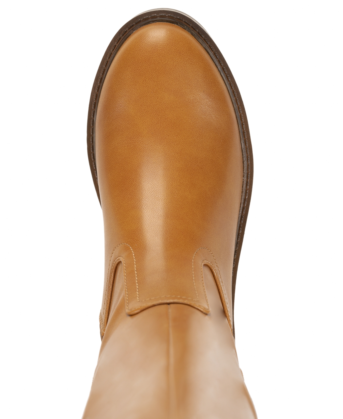 Style & Co Style Co Womens Terryy Riding Boots Regular Wide Calf Macys Exclusive In Brown