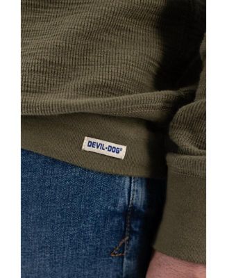 Men's DEVIL-DOG Slub Rib Hoodie