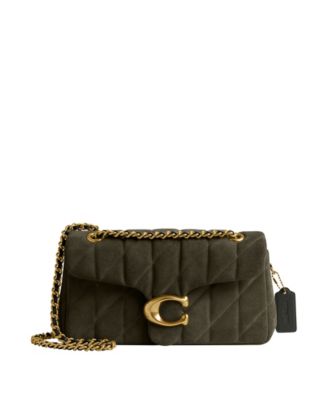 COACH - Suede Tabby Shoulder Bag 26 With Quilting
