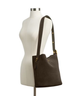 Bleecker Medium Suede Bucket Bag