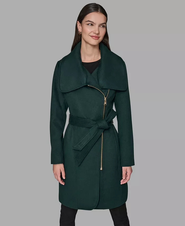 Women's Asymmetrical Wrap Coat