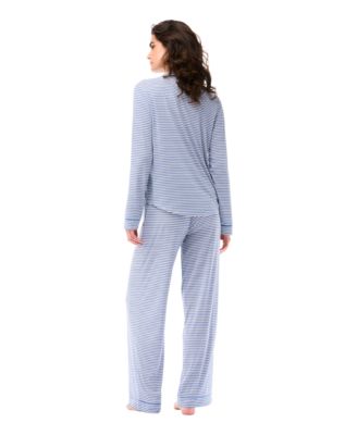 Women's 2-Piece Long Sleeve Sleepwear Set