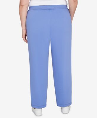 Plus Size Casual Vibe Cozy Short Length Slant Pocket Pants