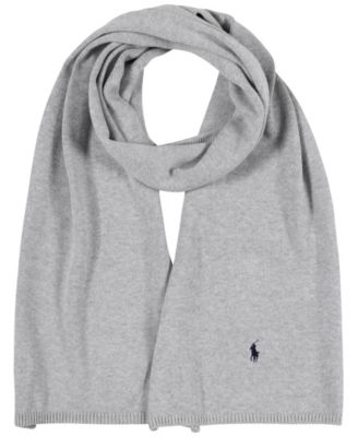 Men's Lightweight Cotton Knit Scarf