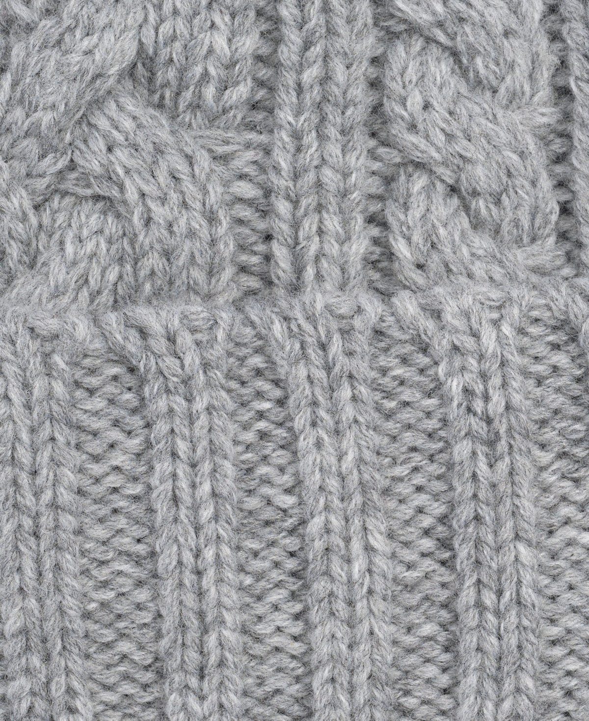 Polo Ralph Lauren Men's Cable Beanie In Gray