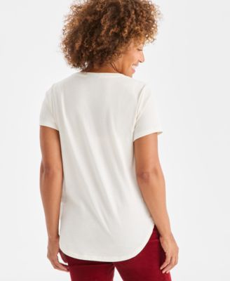 Women's Dalmatian Graphic T-Shirt, Macy's Exclusive