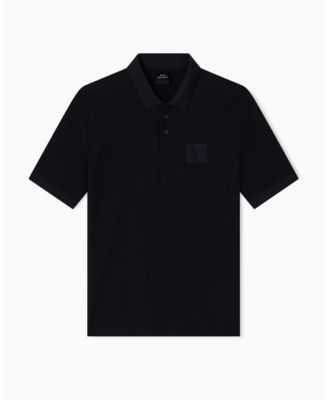 Men's AX Box Mercerized Cotton Pique Polo Shirt