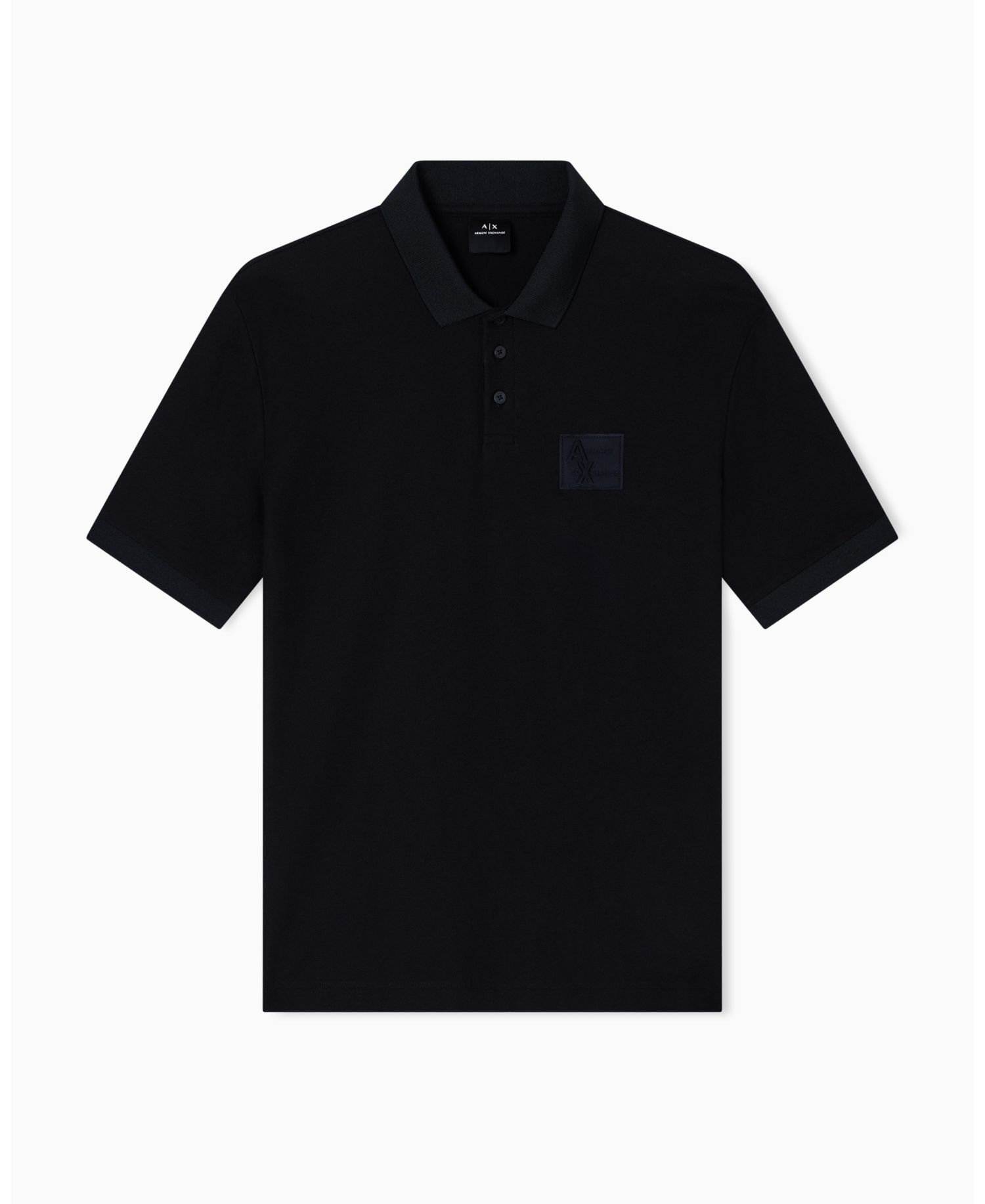 Men's AX Box Mercerized Cotton Pique Polo Shirt