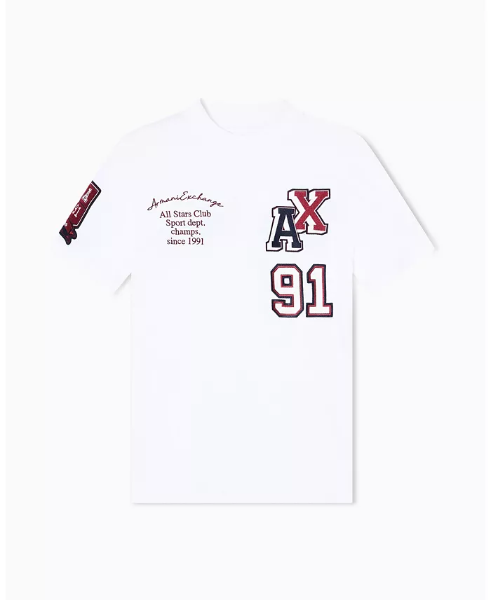 Men's Multi Badge Logo T-Shirt - thumbnail 5