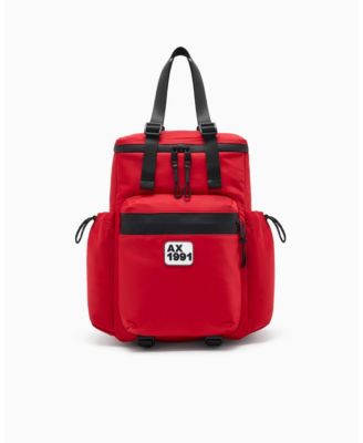 A|X Armani Exchange - Men's Nylon with Top Handles Backpack